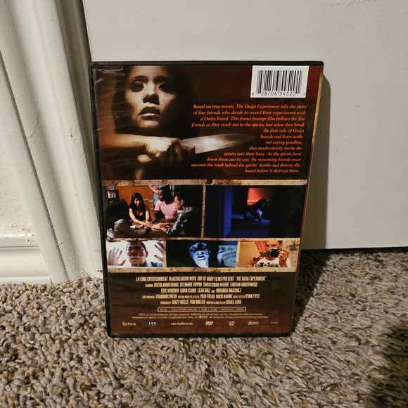 The Ouija Experiment DVD Horror Movie Full Disc Case Case Insert Included - Picture 3 of 3